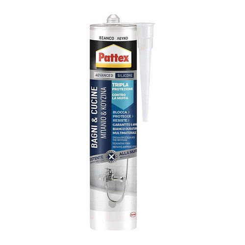 SILICONE SISTA STOP MUFFA HENKEL- 300 ml Bianco- HENKE- pezzi 1