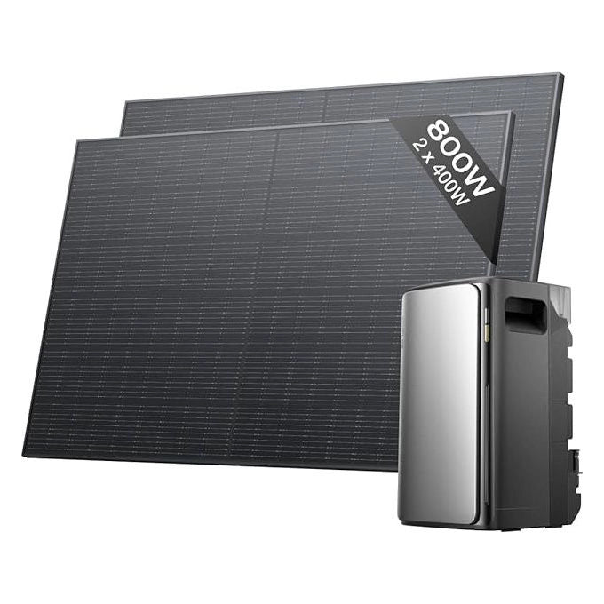 EcoFlow STREAM Pro, Batteria Solare Plug-In 1.92 kWh, Sistema Ibrido Intelligente, IP65