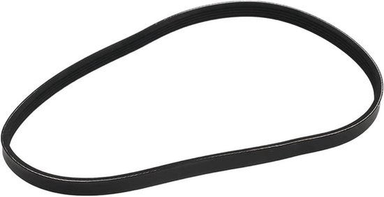 V-ribbelriem aandrijfriem - aandrijfriem - sostituzione - applicazione industriale - 5 ribelli 610mm di lunghezza - adatto per - nero 1Pc