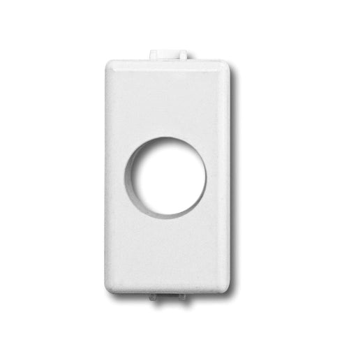 BT-MAT ADATTATORE PER LA SERIE CIVILE BTICINO MATIX ® DI COLORE BIANCO CON 1 FORO PER LE PRESE A 1 USCITA (SPI E SPF)