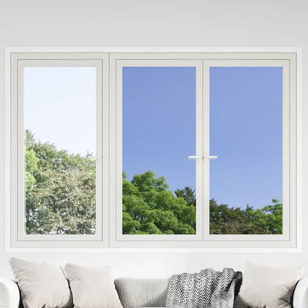 Pellicole Solari Statiche 5pz Effetto Riflettente Argento PVC 3208990