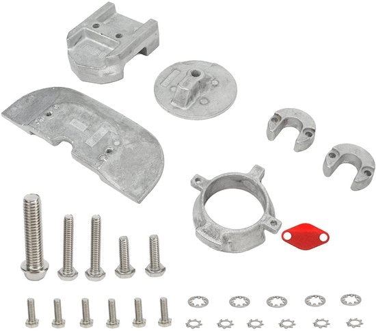 Kit di Anodo in Alluminio - Alta Resistenza - 29 Pezzi - Impermeabile - Antiossidante - Adatto per Mercruiser Alpha One Gen 2 - Numero di Riferimento OE 888756Q01