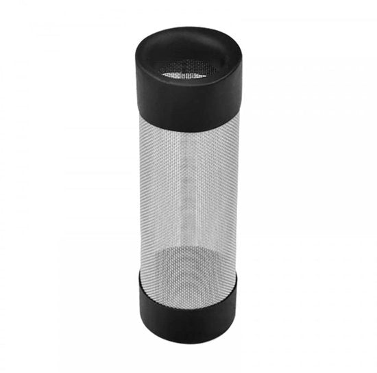 Filtro acquario protezione - Reticolo in acciaio inossidabile - Copertura per media di filtraggio - Acqua dolce/Acqua salata - Diametro interno 12/18 mm - Utilizzo prolungato - Protezione per pesci/Gamberi - Reticolo per filtro