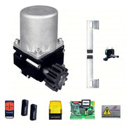 KIT SET 300KG AUTOMAZIONE PER CANCELLO AUTOMATICO APRICANCELLO SCORREVOLE dfm