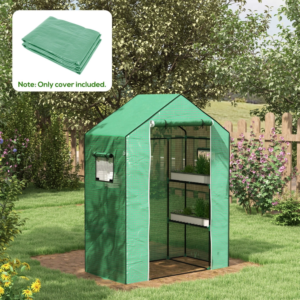 TELA PER SERRA 140 x 73 x 190 cm Verde in plastica