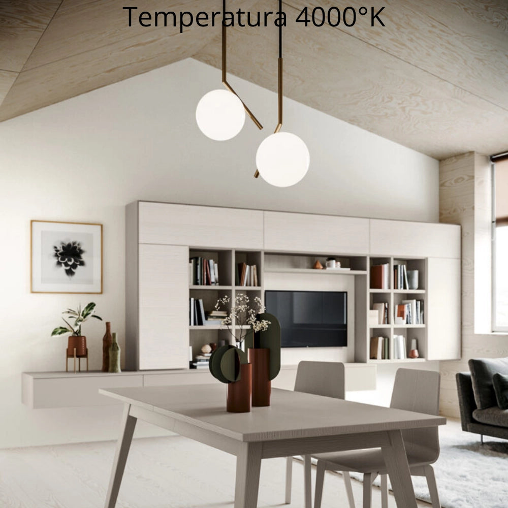 Tubo led t8 22watt 150cm vetro attacco g13 risparmio energetico 6000k pezzi 6