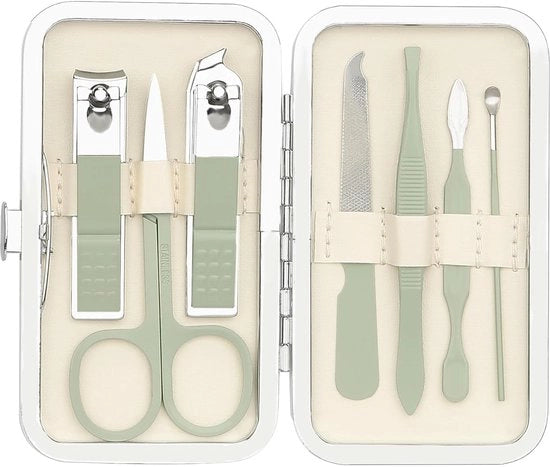 Set di manicure, taglieri unghie per uomini, strumenti pedicure, set di manicure, set di cura per uomini, set di taglieri unghie, set di manicure e pedicure, articoli essenziali da viaggio per uomini, imbottiture per manicure per adolescenti