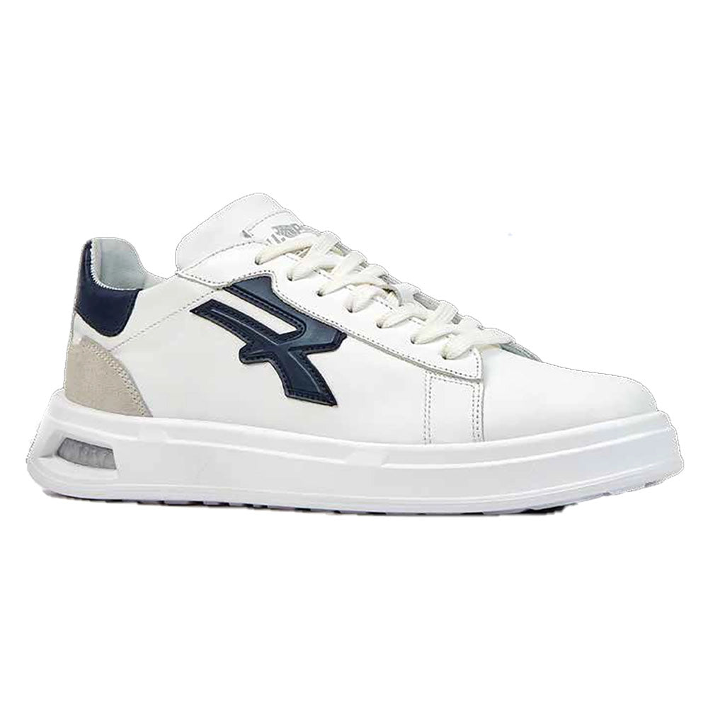 Scarpe basse urban n. 45 in pelle bianca
