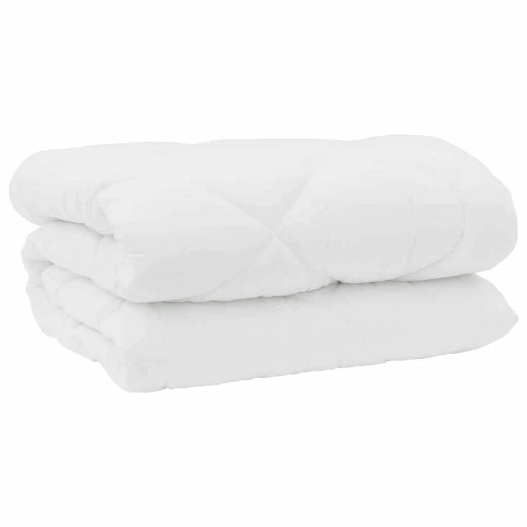 Piumone con Cuscini 3 pcs Bianco Microfibra e Piuma d'Oca 3377927