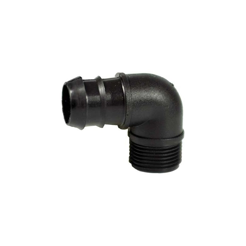 GOMITO FILETTATO MASCHIO BASSA PRESSIONE Ø mm 16x3/4 - 100 pezzi- IRRITEC