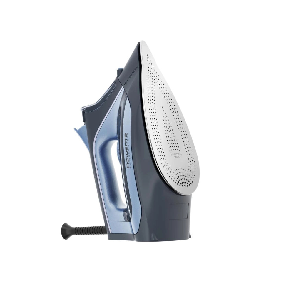 Rowenta DW4308D1 Express Steam Ferro da Stiro a Vapore 2500W Piastra Microsteam 300 Laser 40 g-min Colpo Vapore 150 g-min colore Blu