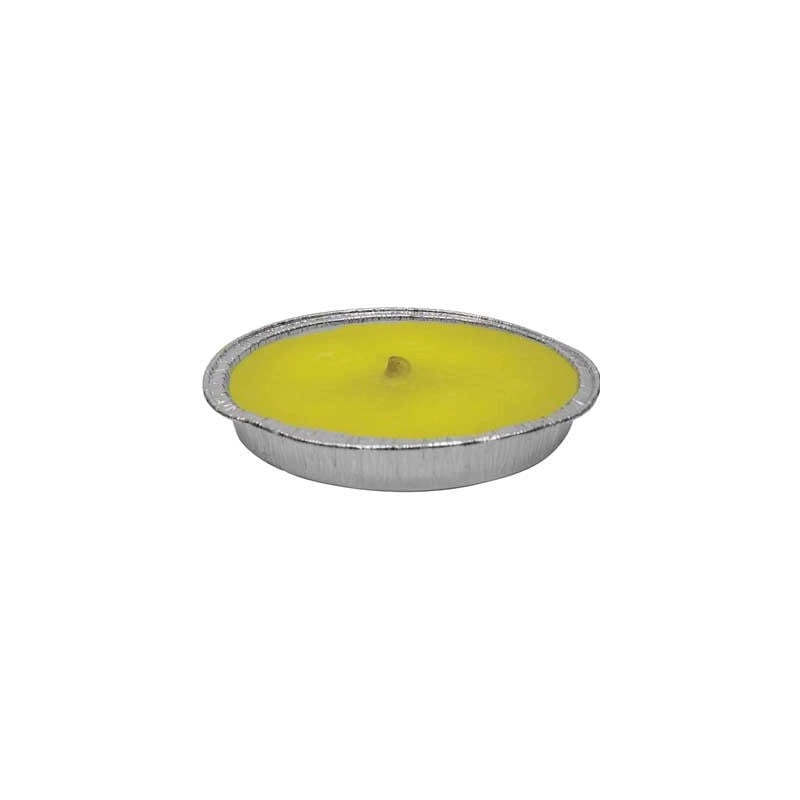 FIACCOLA ALLA CITRONELLA IN STAGNOLA Ø cm 14x2h