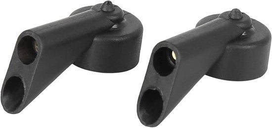 Verricciatore di Parabrezza per Lavastoviglie - 2 pezzi - Per Audi - Doppio Foro - Posteriore Parabrezza - Adatto per Audi A1 A3 A4 Q7 - 8E9955985 Verricciatore