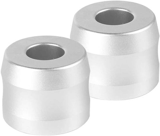 Accessori per rasatura - Standard per rasatura - Lame da rasatura manuale - Disegno compattato - Finitura argentata - Adatto per bagni - Standard per apertura di 1,7 cm - Disegno spaziale risparmiatore.
