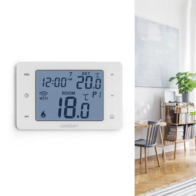 Avidsen Termostato Wi-Fi compatibile Alexa e Google Home