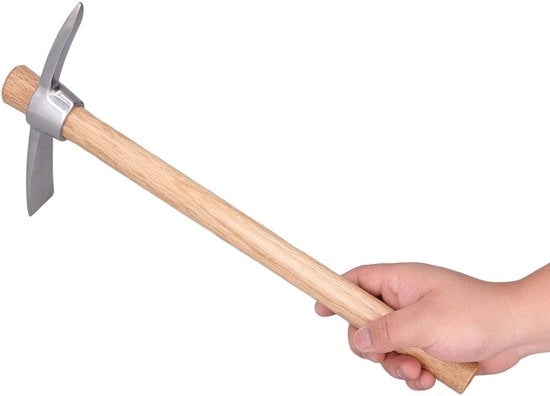 Cultivatore Manuale Robusto Acciaio Inossidabile - Strumento Giardinaggio - Aratro Mini - Pianta da Vaso - Utilizzo Facile - Connettore Solido