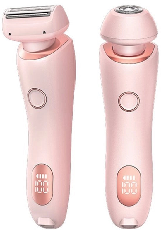 Scheerapparaat elettrico per donne, 2-in-1 elettrico impermeabile ad umido e asciutto