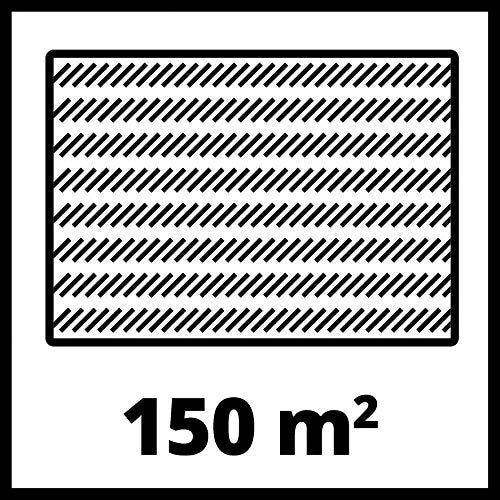 Einhell GC-HM 300 Tosaerba Manuale a Spinta 30 cm 5 Lame Superficie 150 m² Cestello 16 L colore Nero Rosso