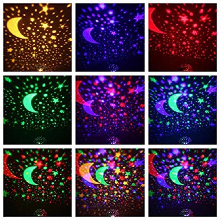 Proiettore di Luci e Stelle Atmosfera Galassie Colore Blu Luce Cameretta