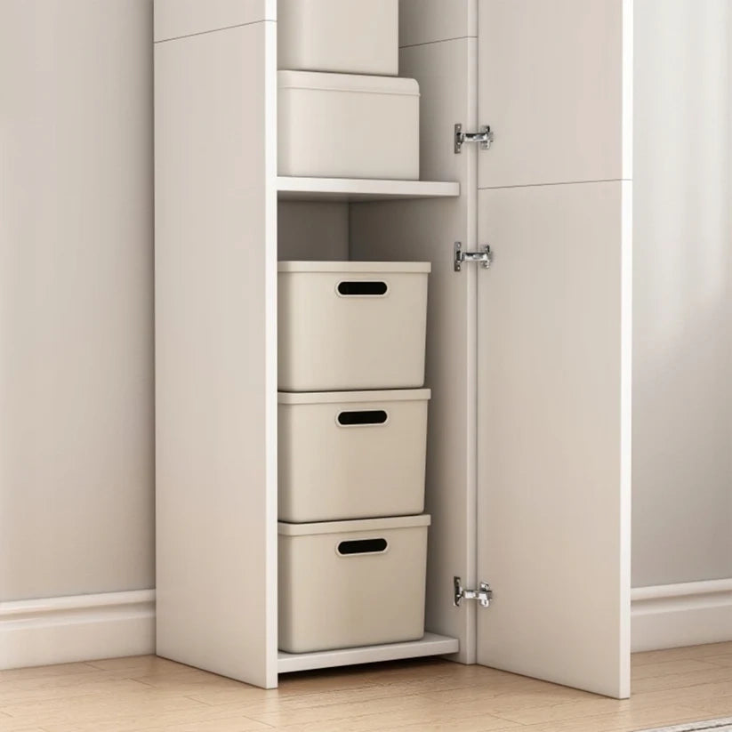 Armadio Bianco 30x170x30 cm Pratico e Compatto