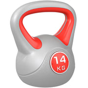 Kettlebell ¨C Minimal ¨C 14 kg, 26x18x32 cm, rosso