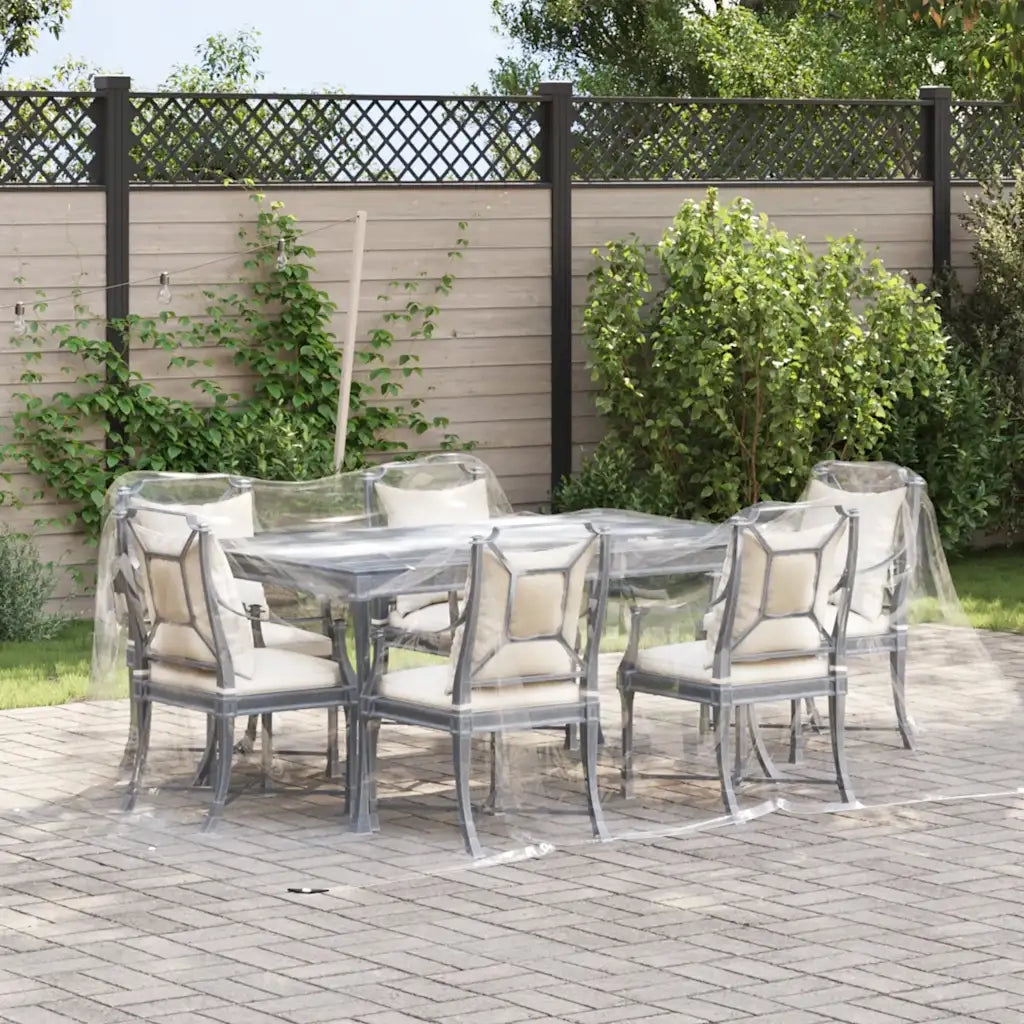 Telone Trasparente con Occhielli 3x5 m in PVC