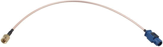 Adattatore Antenna GPS per Veicoli - Cavo RG316 Coassiale - 30cm - Utilizzabile su Camion, SUV, Auto - Ricevitore Stereo di Navigazione
