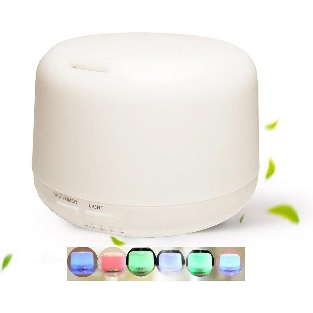 Trade Shop - Diffusore Aromi 300ml Umidificatore Lampada Fragranza Con Telecomando Profumatore -