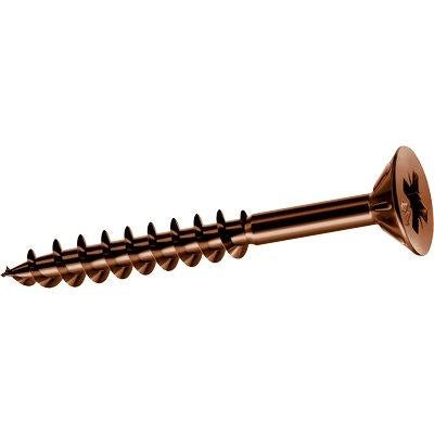 VITE TRUCIOLARE TSP PF BRONZATA PANELVIT MUSTAD - CAVA PZ FILETTO PARZIALE MM 5,0X 80 CF=PZ 200- 1 confezioni