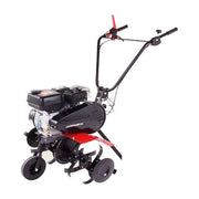 JARDIMECA E210 Motozappa 6,5 Hp 4T Ecomax con Motore 212 cc Frese da 32 cm Larghezza Lavoro Regolabile 30-80 cm Cambio Monomarcia con Retromarcia colore Nero