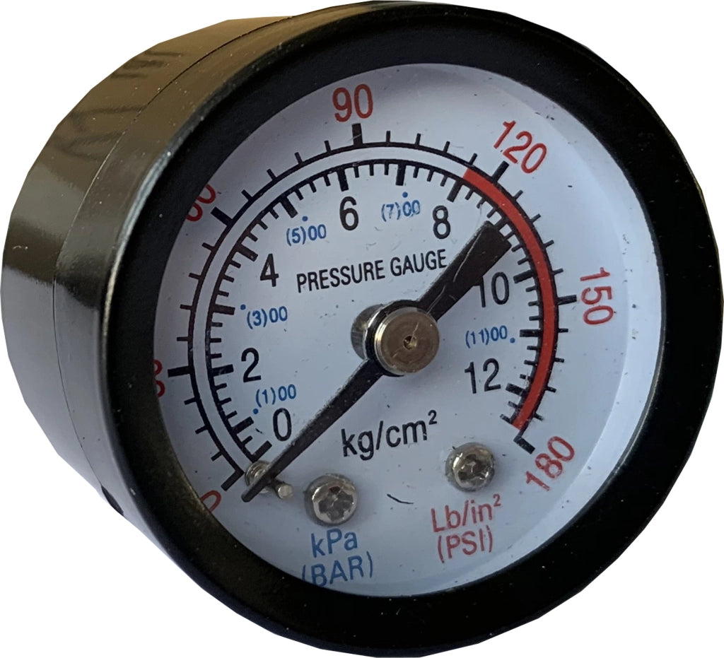 MANOMETRO DI RICAMBIO PER COMPRESSORE 6 LT  50 mm - per codice 0077002 - CARDINALE