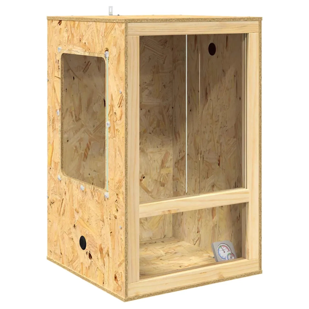 Terrario Marrone 50 x 50 x 80 cm OSB 876733