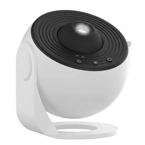 Proiettore stellare con 12 funzioni, rotazione a 360 gradi e funzione oraria - lampada planetaria per camera da letto bambino - proiezione HD fino a 5 metri - alimentazione USB