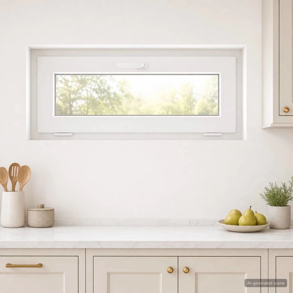 Finestra a Ribalta per Seminterrato RISOR 95 x 45 cm 42047803