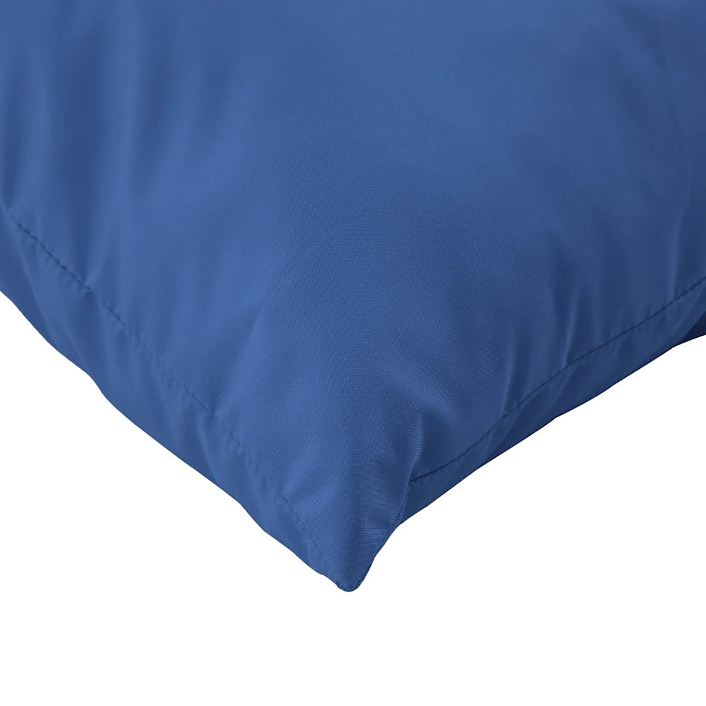 Cuscini per Pallet 2 pz Blu in Tessuto Oxford 361764
