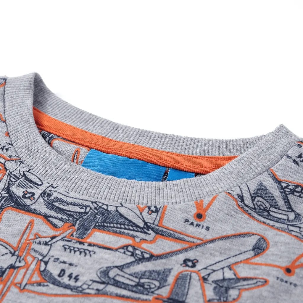 Felpa per Bambini Grigio M¨¦lange 92