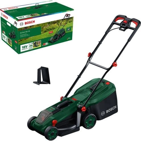 Bosch  Rotak 18V-34 solo tagliaerba a batteria