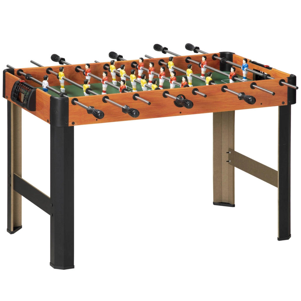 EasyComfort Biliardino Calcio Balilla per Bambini con Manopole Antiscivolo, Segnapunti e Palline, 118x104x69cm