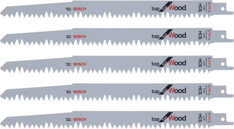 2608650676 - Set 5 lame per sega universale S 1531 L Top for Wood