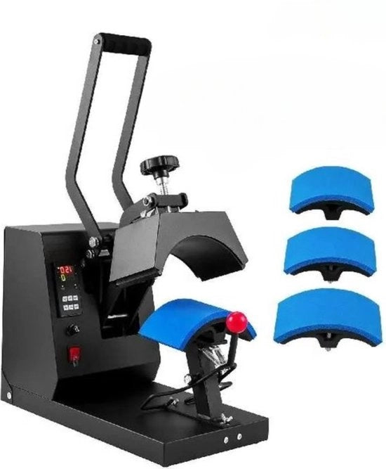 Pressa Professionale 4-in-1 con Pettine per 4 Funzioni