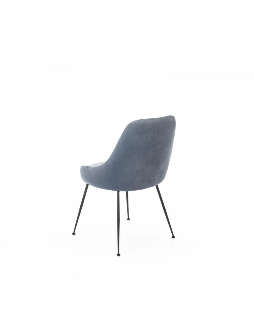 Sedia in microfibra - Nandy Avio 48.5x49.5xH.80 cm