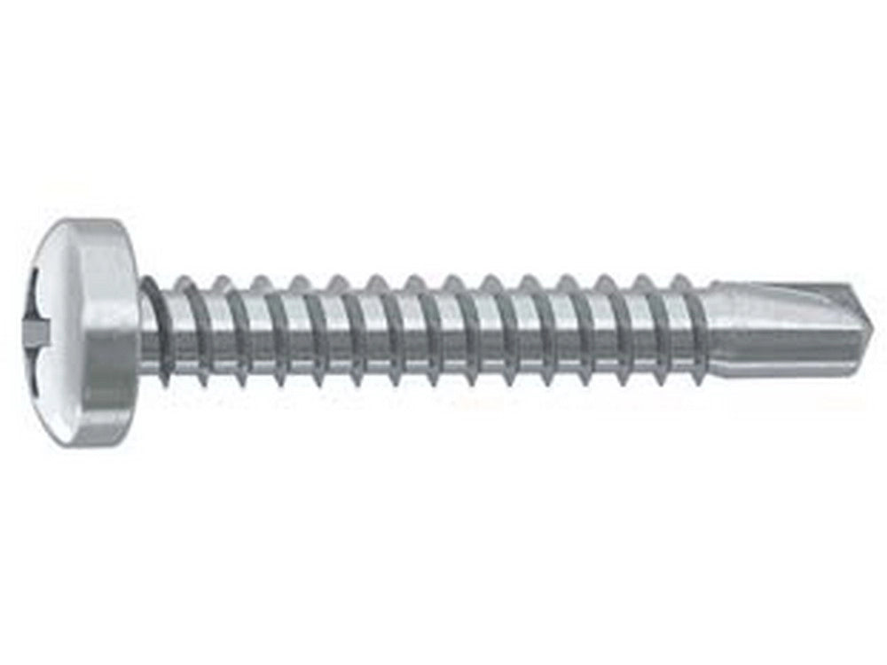 1000pz vite autoperforante tc cava ph in acciaio zincato bianco - ø mm.3,5x16 cod:ferx.fer439749