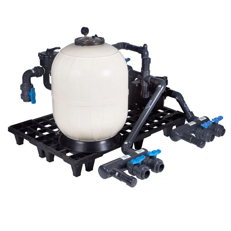 Impianto Di Filtrazione Preassemblato Side Da 35 Mc/h Con Valvola Laterale Portata (m³/h): 15 m³/h