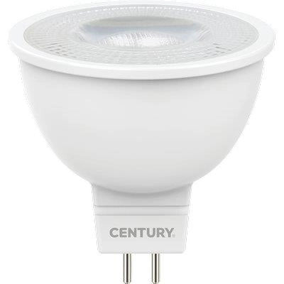 LAMPADA LED DICROICA GU5.3 LEXAR 60 CENTURY - CALDA VOLT 12 WATT 6,5 LUMEN 450- 5 pezzi