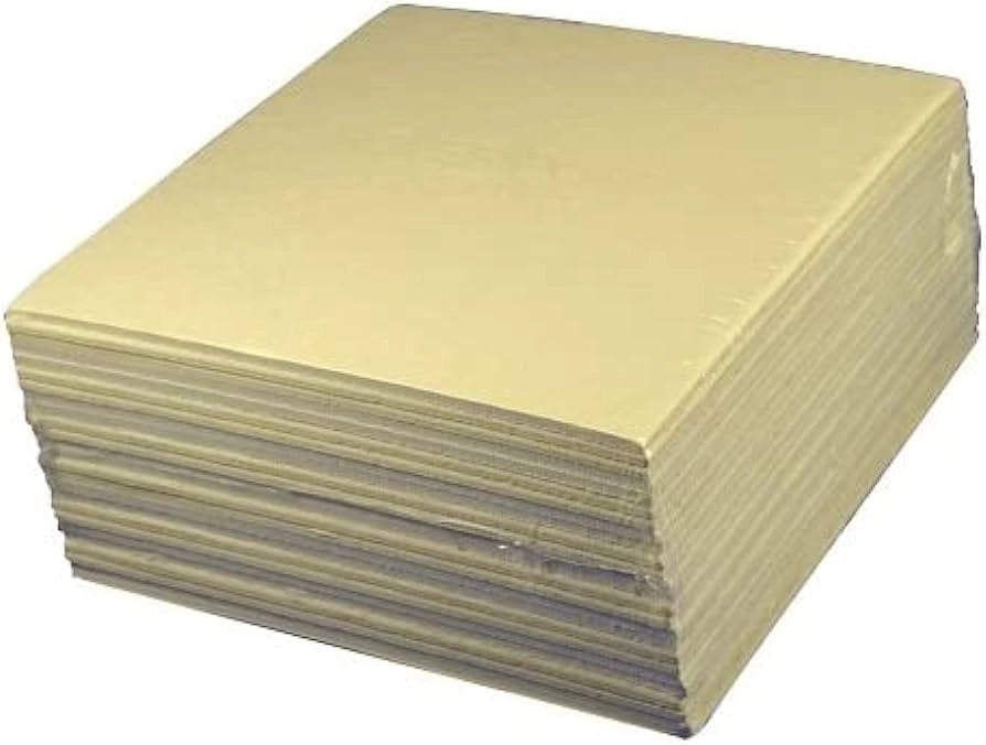 CARTONE FILTRANTE 12' 20x20 cm - 25 pezzi- ROVER POMPE