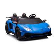 Tecnobike Shop - Auto Elettrica per Bambini Lamborghini SVJ 24V - 2 Posti Big-Blu