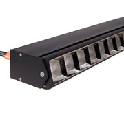 Plafoniera lineare LED 30W nera moderna FLEX Maxlight