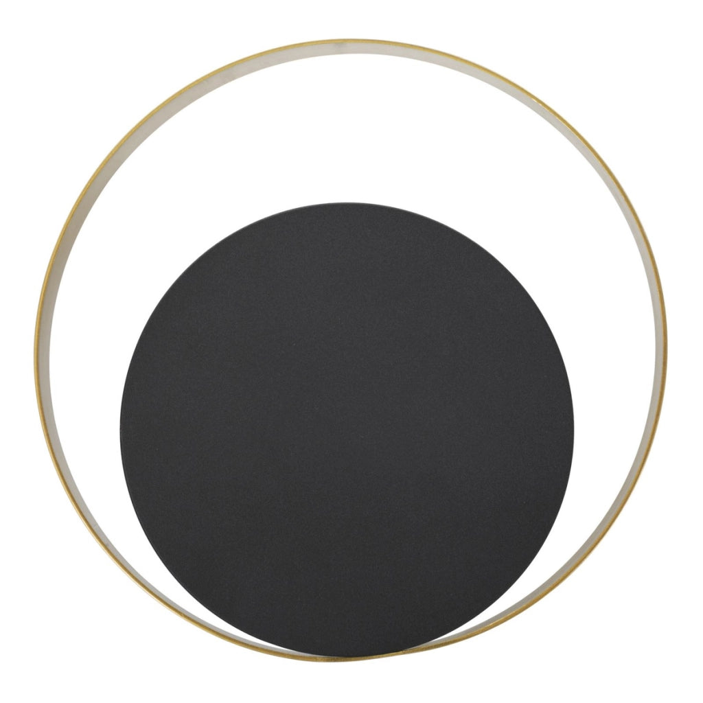 Lampada a Parete VKH46, Nero, Metallo, 25x8x25 cm