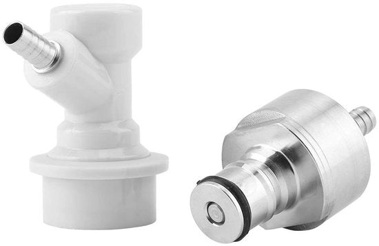 Ottimizzazione di Carbonatazione - Blocco di Fermo Liquido - Contenitore per Bottiglia PET - Sostenibile - Pratico - Per Bevande Gassate - Dose di Carbonazione