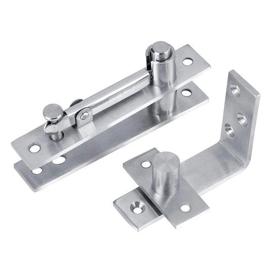 Scharniere in Acciaio Inossidabile - 360 Gradi Rotanti - Adatti per Porte in Legno o Metallo - Duraturo - Resistente ai Colpi - Flessibili - Utilizzo Flessibile - Scharniere